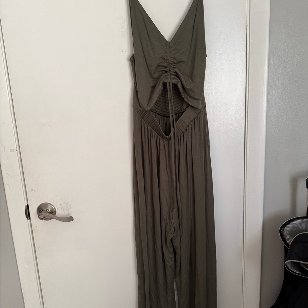 Fashion Nova olive Jumpsuit